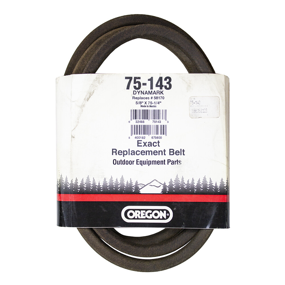 Oregon 75143 755/16" Premium Belt AMF Dynamark Noma 36" 45" Side