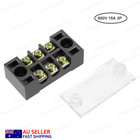 <!--F#f_0-->1-100pcs 600V 15A 3Position Dual Row Screw Barrier Terminal Block Wire Connector<!--F/-->