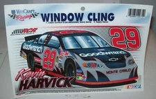 KEVIN HARVICK #29 GOODWRENCH WINCRAFT RACING WINDOW CLING 