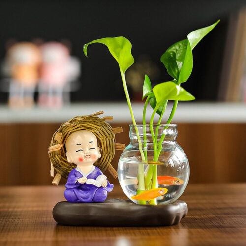 Blumentopf Pflanze Hydro po nische Pflanzen vase Glasvase Blumen arrangement - Bild 11 von 12