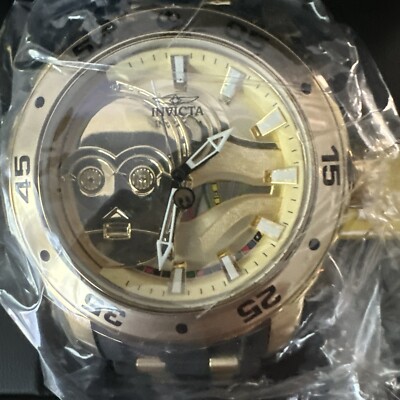 INVICTA STAR WARS C-3PO 限定モデル 腕時計 Invicta Star Wars Automatic 50mm 37206 C-3PO Limited Edition