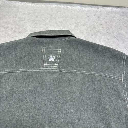 Camisa Duluth Alaskan Hardgear Bush Piloto Manga Larga Gris Para Hombre Talla Pequeña S - Imagen 12 de 14