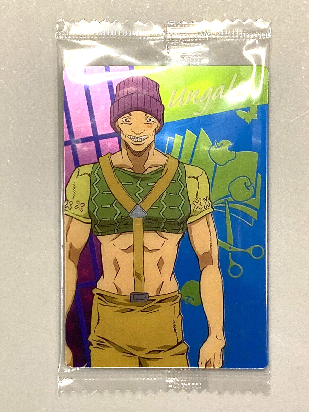 Ungalo - Stone Ocean No.08 - JoJo's Bizarre Adventure Wafer Card