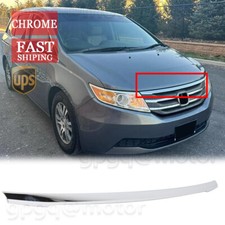 For Honda Odyssey 11-13 Chrome New Grille Trim Grill Upper Ho1217105 75105tk8a01 For Honda Odyssey 11-13 Chrome New Grille Trim Grill Upper Ho1217105 75105tk8a01