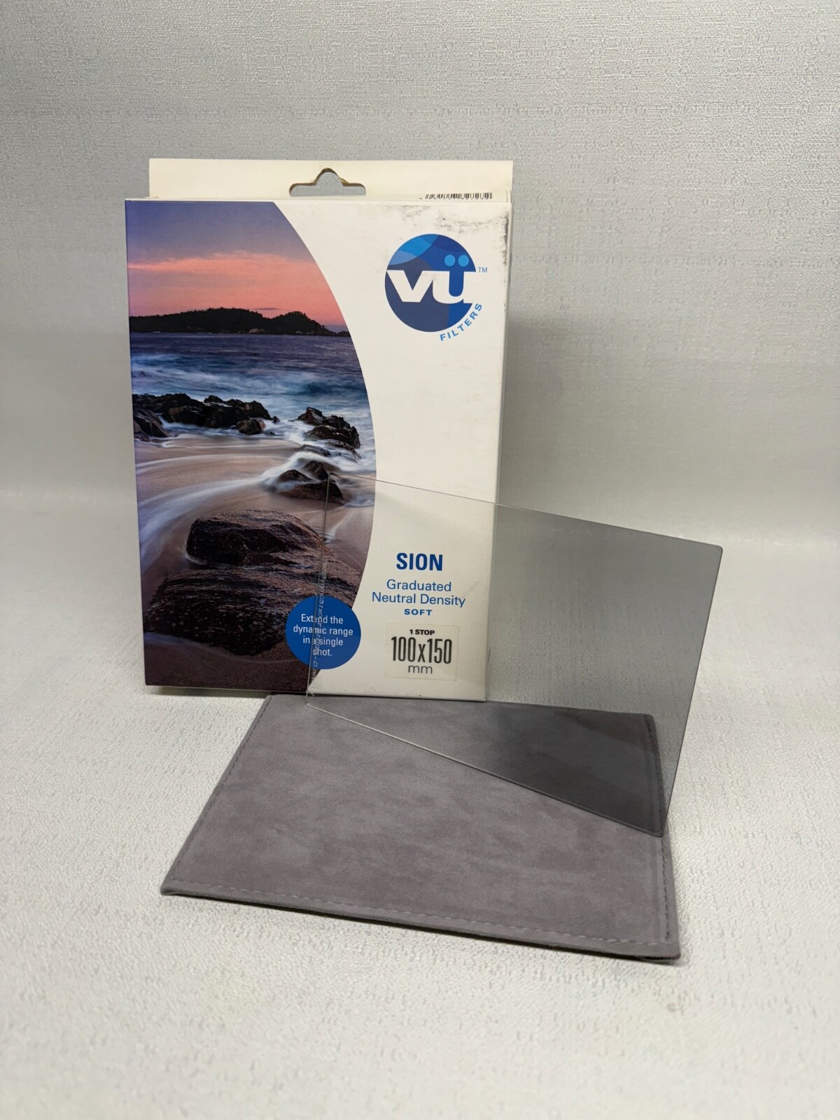 Vu Sion Q Graduated Neutral Density - Filter Size 100 x 150mm (Soft) 1 Stop