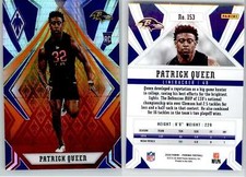 Patrick Queen 2020 Phoenix Fanatics Fire Burst #153 Ravens RC Rookie
