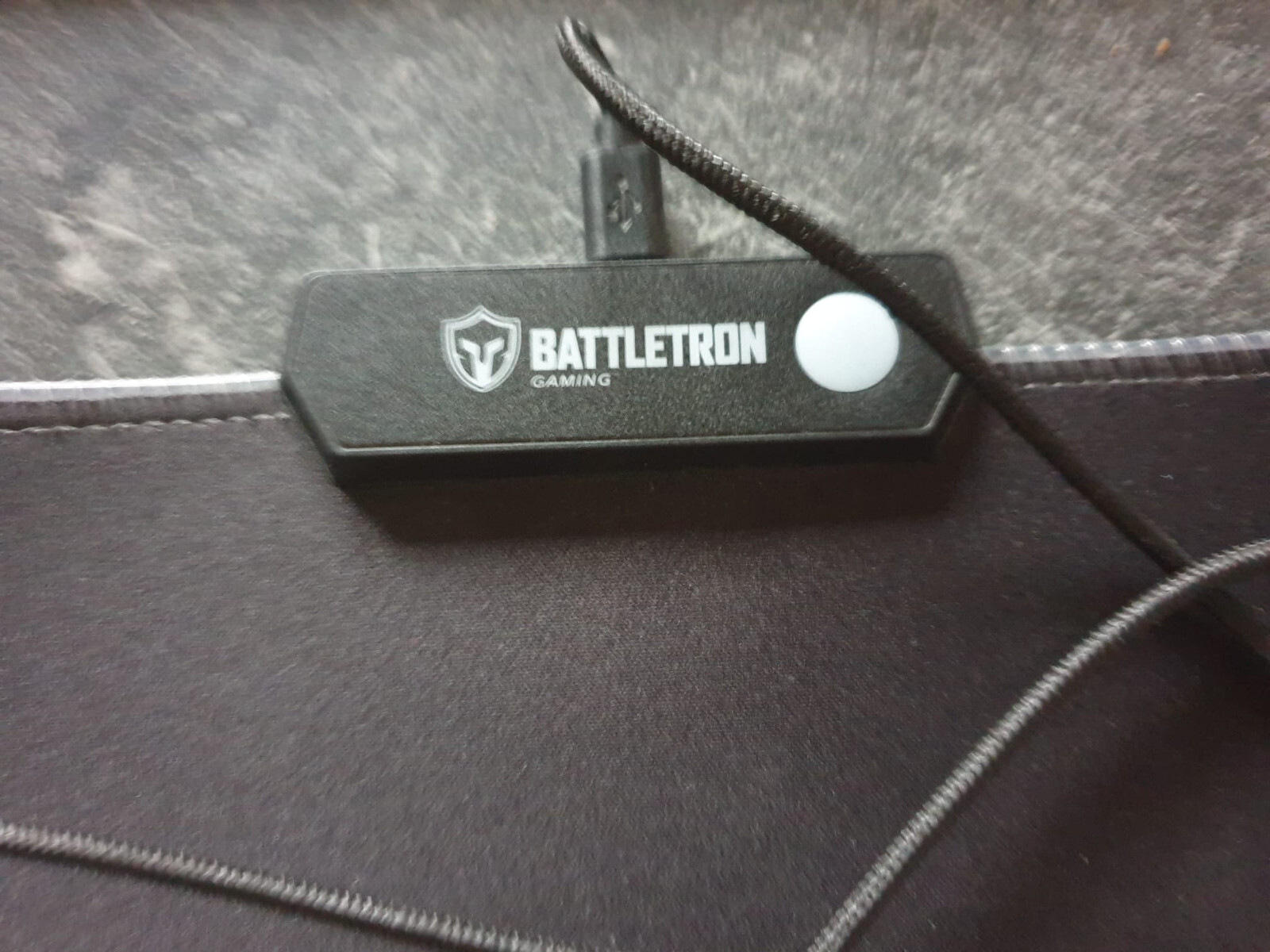 Battletron Gaming Mousepad LED Beleuchtet USB schwarz eBay