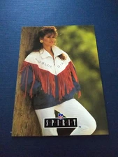 1991  Pro Line Portraits Football Michelle Oates Spirit Collectible#4 Set Break