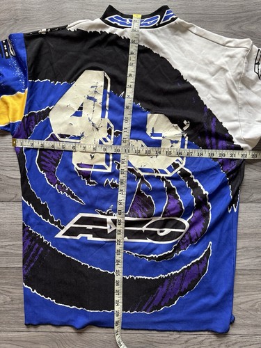 Vintage 90s AXO Sport Motocross Jersey Men’s Size Medium With Number 43 - Picture 3 of 21