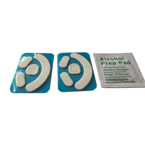 2 Sets Mouse Skates Mouse Feet Curved Edge for DeathAdder V3 Pro Mice Pad - Afbeelding 4 van 8
