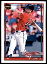2026 Topps Baseball Stars Autographs (Series One) C.J. Kayfus RC Cleveland