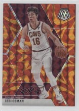 2019-20 Panini Mosaic Reactive Orange Prizm Cedi Osman #177 7fj
