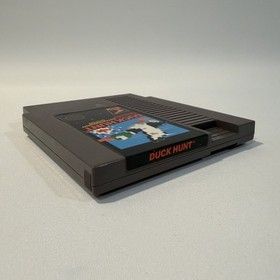 Super Mario Bros NES 5-Screw + Duck Hunt NES 5-Screw Cartridge Bundle Original