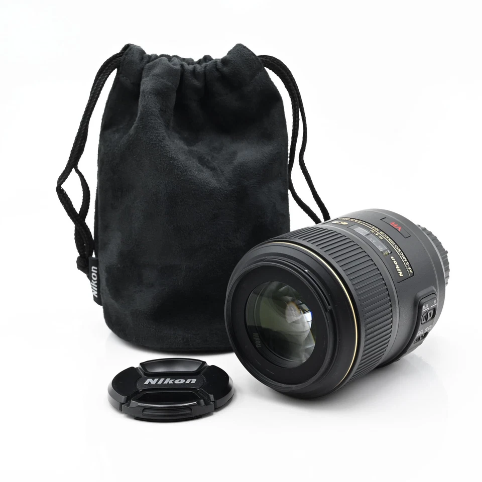 Nikon Nikkor AF-S 105mm f2.8 G VR Micro IF ED Lens AFS #665