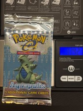 Pokémon TCG Aquapolis Sealed Collectible Card Game Packs for sale