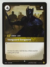 Riftbound League of Legends - Vanguard Sergeant Foil 219