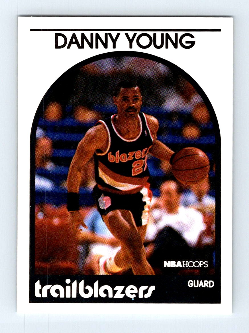 #71 1989-90 Hoops * Danny Young Portland Trail Blazers