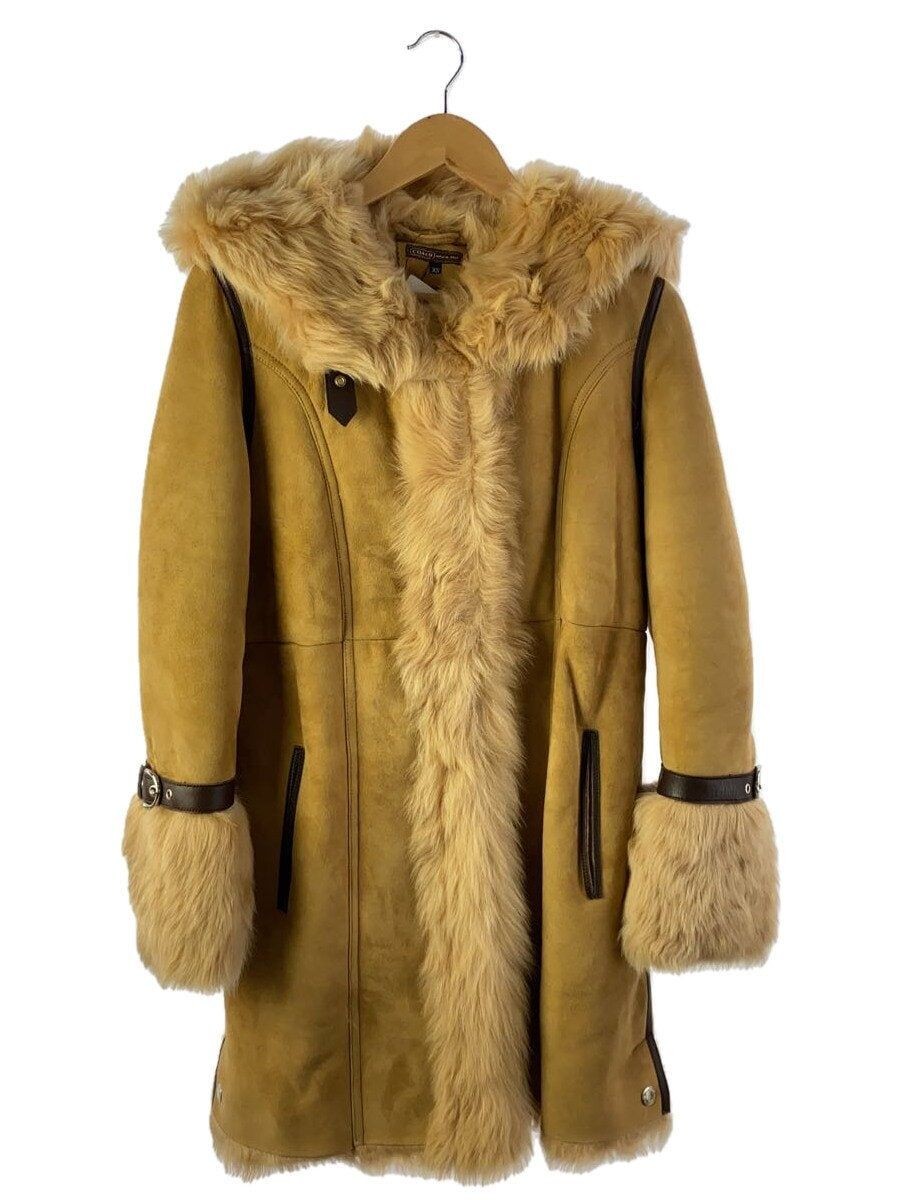 ALTRA Cappotto Coach Altro Mouton XS Pelle Cammello
