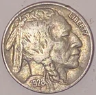1928-P Indian Head Buffalo Nickel Five 5 Cents G
