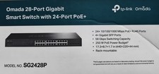 Omada 28-Port GigabitSmart Switch with 24-Port PoE+ SG2428P V5.30