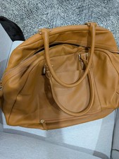 Samsonite Brown Leather Weekender Duffel
