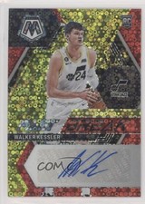 2022-23 Panini Mosaic Fast Break Red Prizm 30/49 Walker Kessler #FB-KES Auto sb0