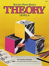 Bastien Piano Basics Theory Level 4 Hardcover James Bastien