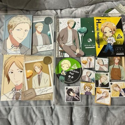 Givun Akihito Haruki Ugetsu Collaboration Cafe Coaster Postcard
