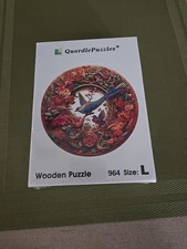 Quordle Brand Wooden Puzzle BIRD And BLOOM Size Large New In Sealed Box