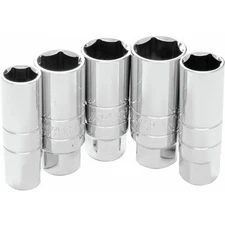 Performance Tool 5-Piece Spark Plug Socket Set W30936