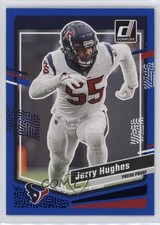 2023 Panini Donruss Press Proof Blue Jerry Hughes #121 0k26
