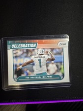 2024 Panini Score Celebration Insert Tua Tagovailoa #C-TTA Miami Dolphins NFL