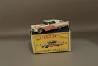Vintage Matchbox Lesney 75 Ford Thunderbird White Salmon Grey Wheels.
