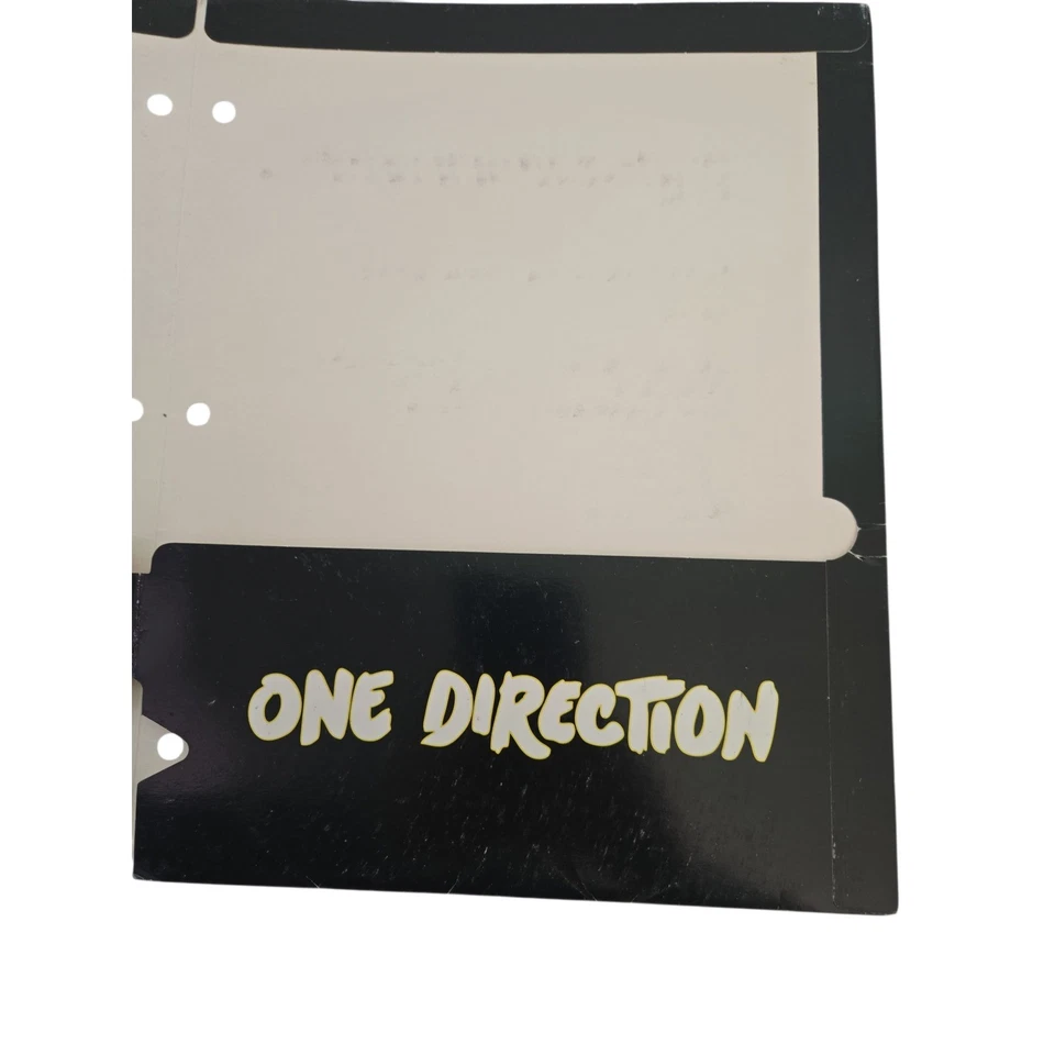 Carpeta portafolio One Direction 1D 2013 útiles escolares fotos autógrafos Foto 4 de 4