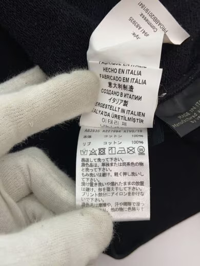 VERSACE/Sweatshirt/Size 36/Cotton/Black/Print/A83935 thumbnail 5