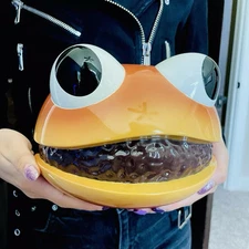 🍔 Vintage McDonalds Statue Burger Sign 90s Pop Culture Arcade Pinball Decor