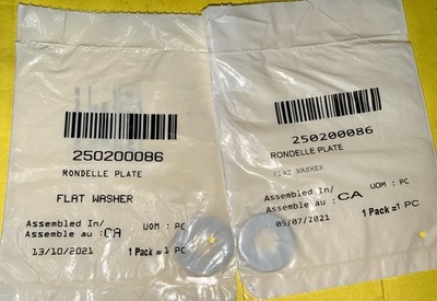BRP OEM CanAm SXS flat washer 250200086/706200281 (pk of 2) new