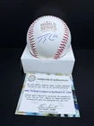 Jorge Soler Signed 2016 World Series OMLB Baseball Chicago Cubs Schwartz COA