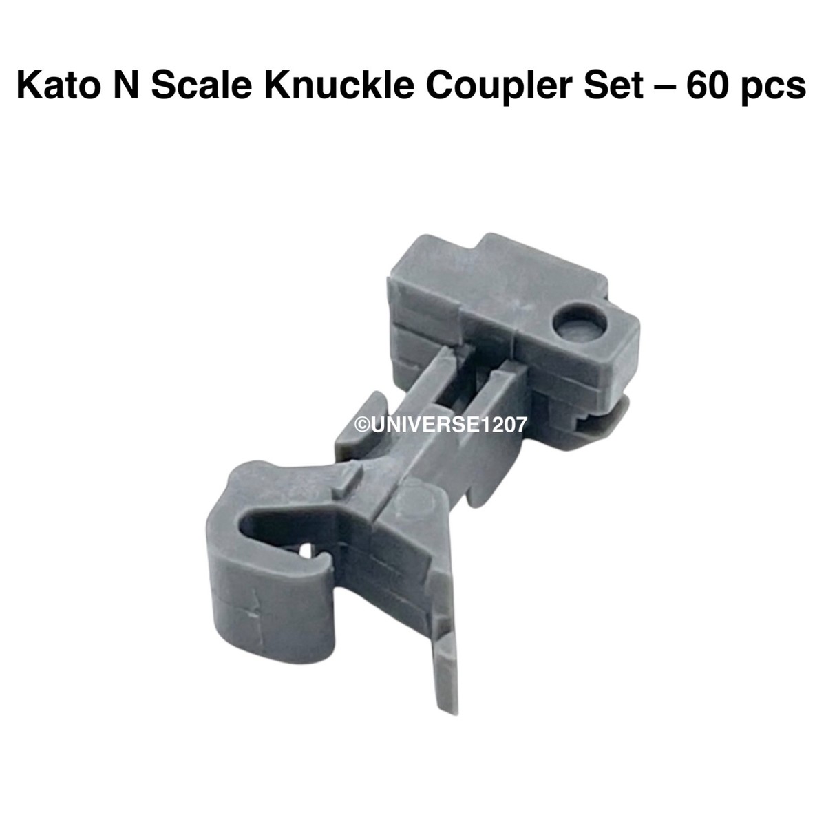 Kato 11-707 N Scale Knuckle Couplers Set (60 pcs) Spare