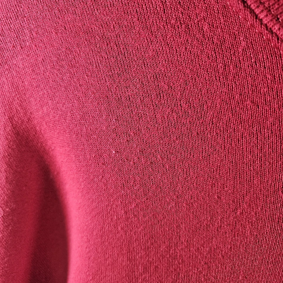 Moletom masculino vintage Coca Cola tamanho XL vermelho anos 90 gola redonda feito nos EUA Coca-Cola retrô - Imagem 4 de 4