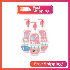 DREFT Bottle and Dish Soap Made to Clean Baby Bottles, Sippy Cups, Pacifiers,