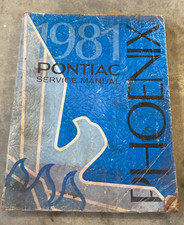 1981 Pontiac Phoenix Shop Service Manual Oem Oe Repair Factory Book 1981 Pontiac Phoenix Shop Service Manual Oem Oe Repair Factory Book