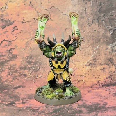 Hochwertig bemalter AOS Orruck Warclans Warchanter (versandfertig)