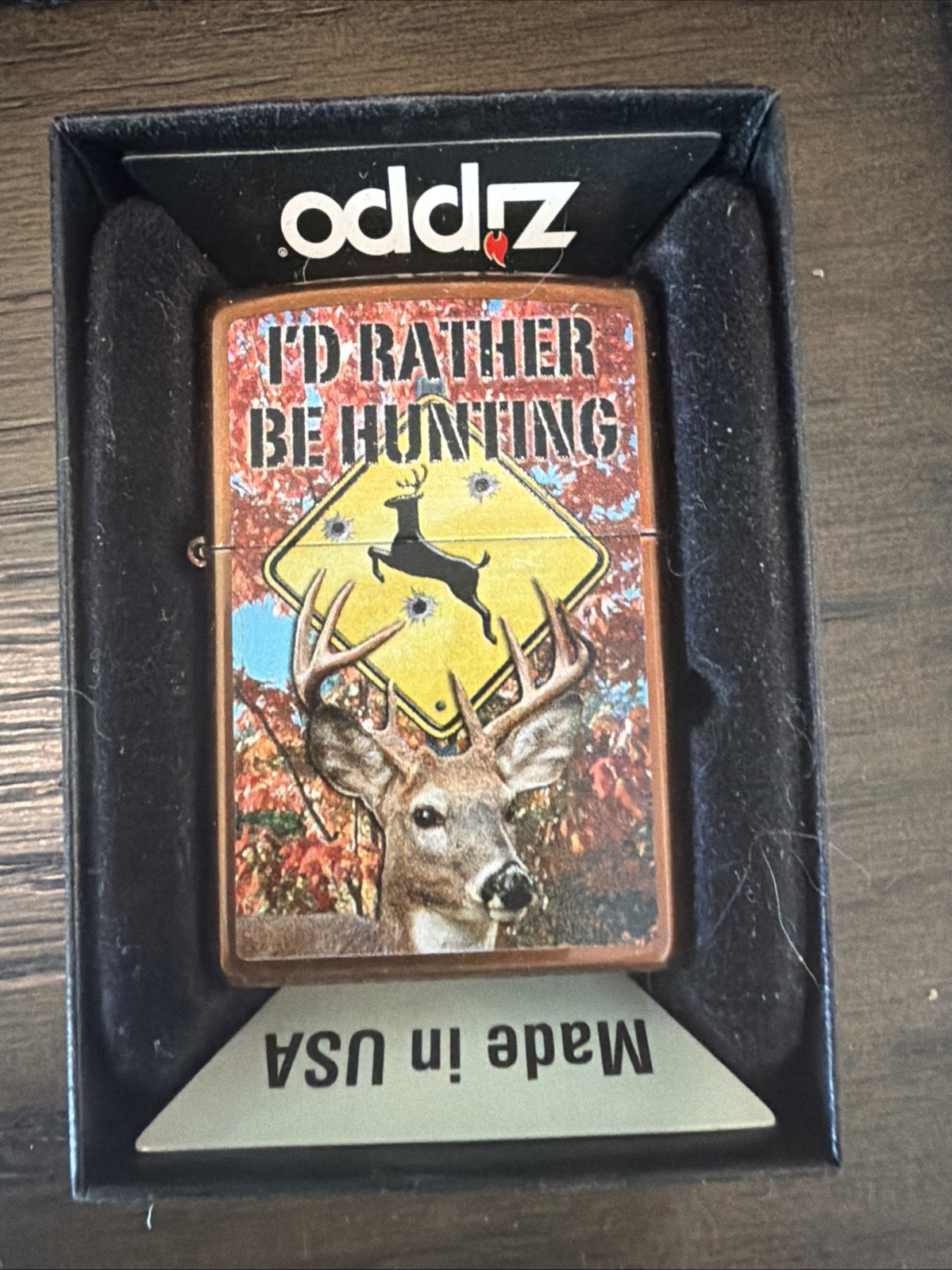 I&rsquo;d Rather Be Hunting Zippo