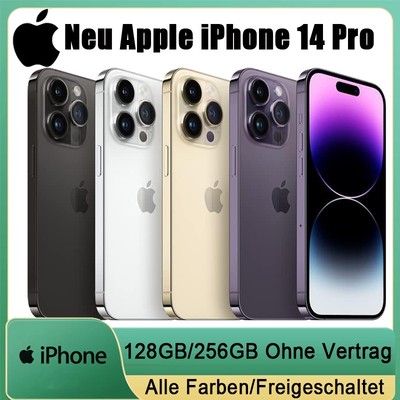 NEU Apple iPhone 14 Pro (5G) 128GB/256GB Ohne Vertrag Smartphone 6,1 Zoll Handys