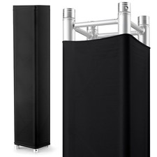 Hahafelt 2 Pcs Black Truss Cover Fits 4.92 ft x 12 in X 12 in,