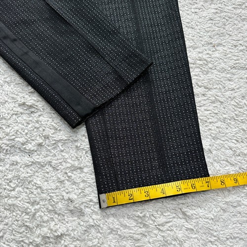 Halogen Quinn Fit Tuxedo Dress Pants Ankle Flat Front Side Pocket Trouser Sz: 14 - Picture 7 of 11
