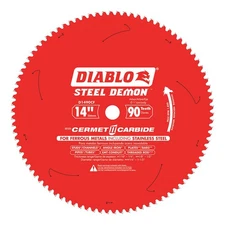 DIABLO D1490CF Circular Saw Blade,14 in Blade,90 Teeth 52XF54