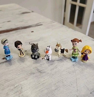 Disney Animator's Collection Littles Frozen Movie Mini Figures Anna Elsa Olaf