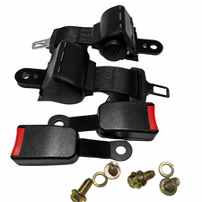 2 Set 2 Point Safety Seat Belt Lap For Car Truck Suv Bus Black Color 2 Set 2 Point Safety Seat Belt Lap For Car Truck Suv Bus Black Color
